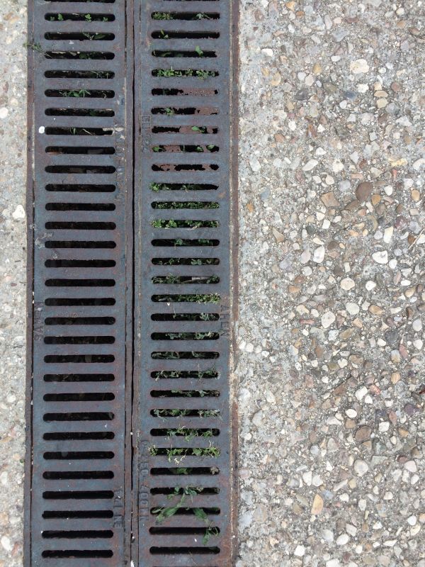 Drain Grate Cover Close-up